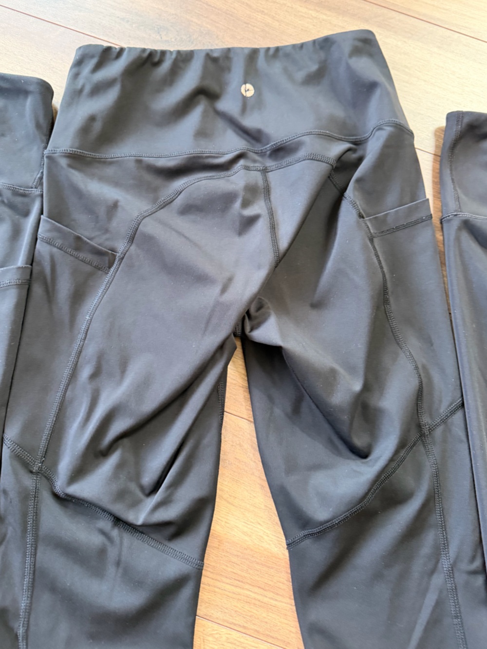 90 Degree All Medium black leggings with pockets - calf & ankle length - Picture 7 of 8